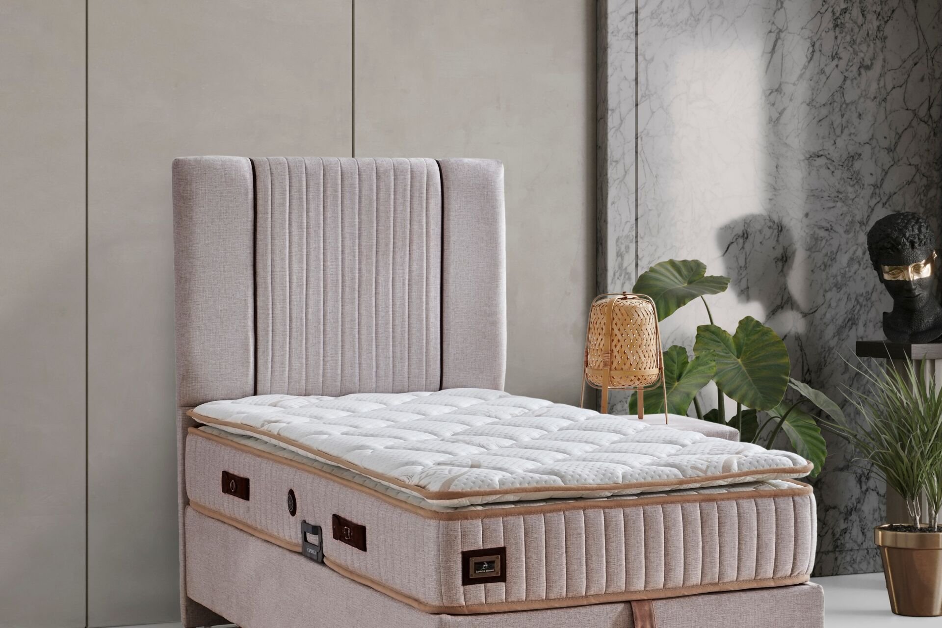 Lucca 100 cm Tek Kişilik Baza Başlığı CP1339