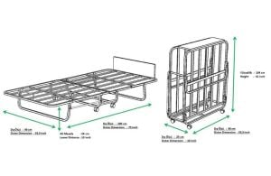 Miranda Saclı Yatak 80x190 ARM153