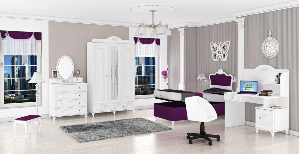 Diana 3 Kapılı Genç Odası Takımı WD22131