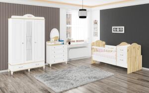 Diana Büyüyen Karyolalı Bebek Odası Takımı WD22122
