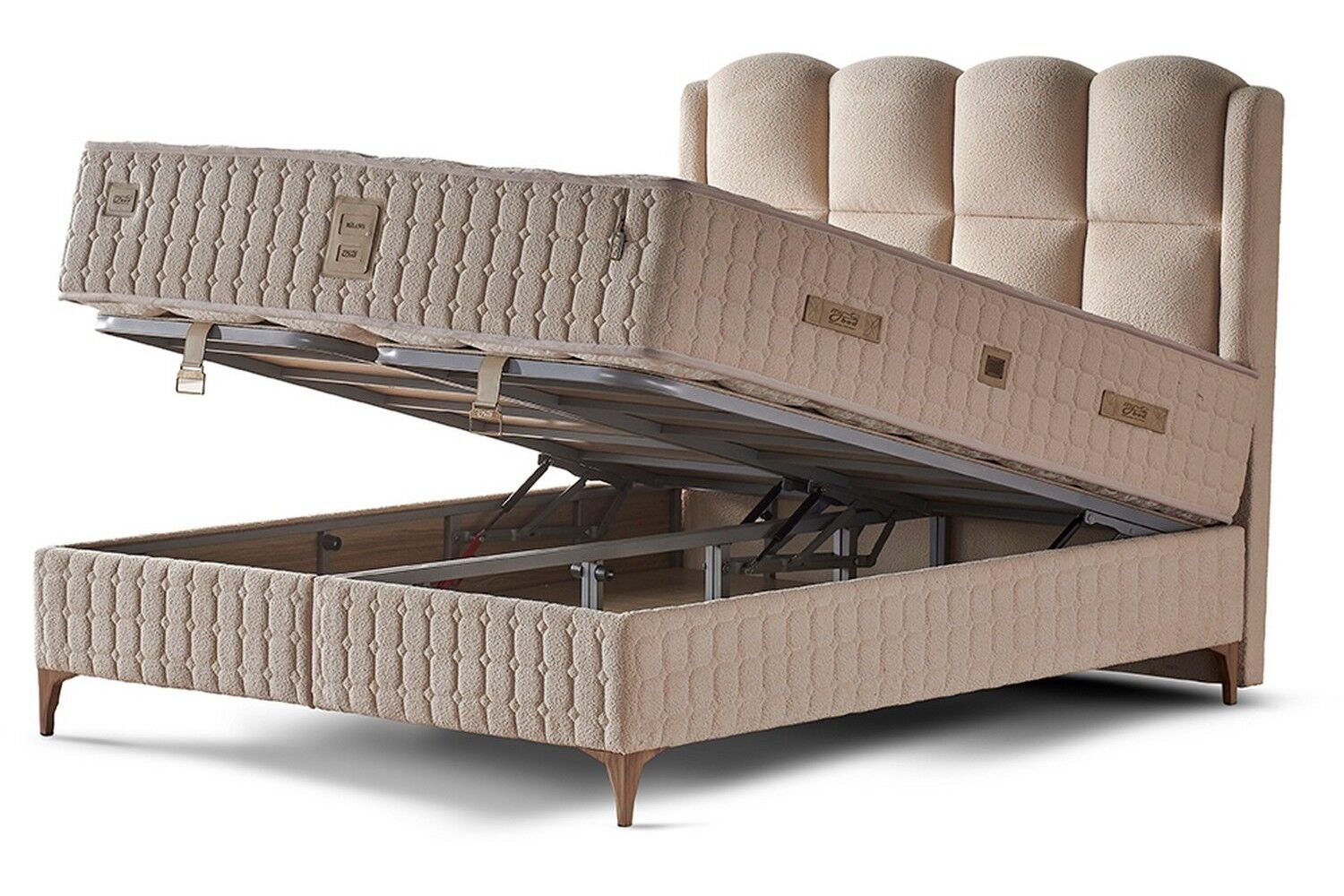 Milano 150x200 Çift Kişilik Baza Başlık Seti