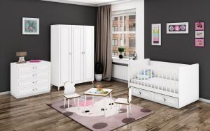 Hanzade 3 Kapılı Bebek Odası Takımı WD21122