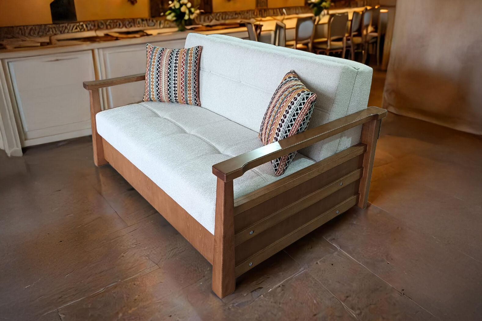 Cenova Scandinavian Suryat 2-Seater Sofa MDN135
