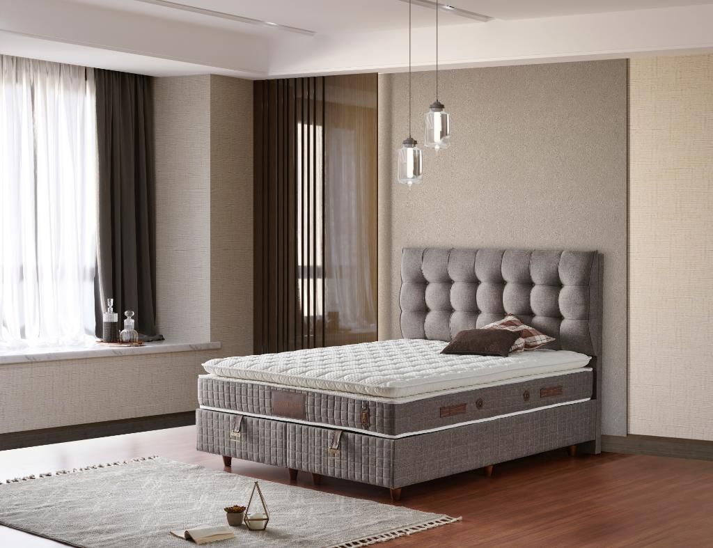 Still 90x200 Tek Kişilik Yatak, Baza, Başlık Seti MBL1009
