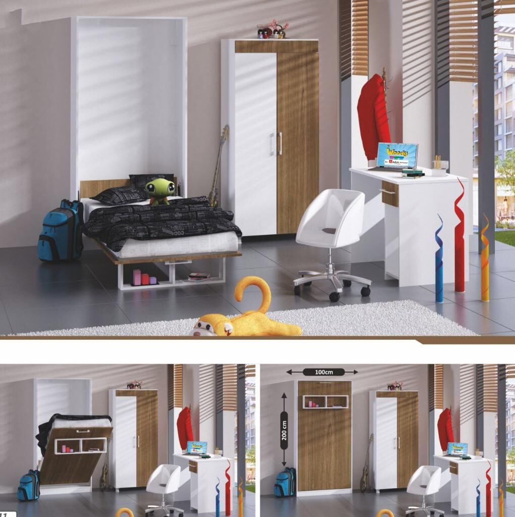 Küçük Dünyam 1 Çocuk Odası Takımı WD17117