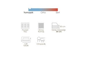 Diamond 160x200 Çift Kişilik Yatak EY3426