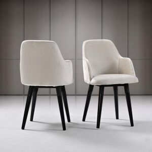 Elkamet Siyah Masa & Lotus Sandalye Takımı HDR1215