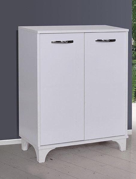 MD Lukens White Shoe Cabinet U812