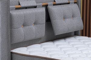 Pier 100x200 Tek Kişilik Yatak, Baza, Başlık Seti PV1406