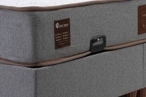 Pier 100x200 Tek Kişilik Yatak, Baza, Başlık Seti PV1406