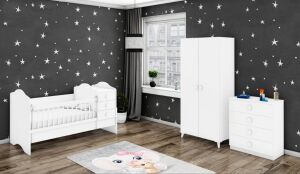 Özgü Büyüyen Karyolalı Bebek Odası Takımı WD18123