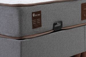 Pier 120x200 Tek Kişilik Yatak, Baza, Başlık Seti PV1406
