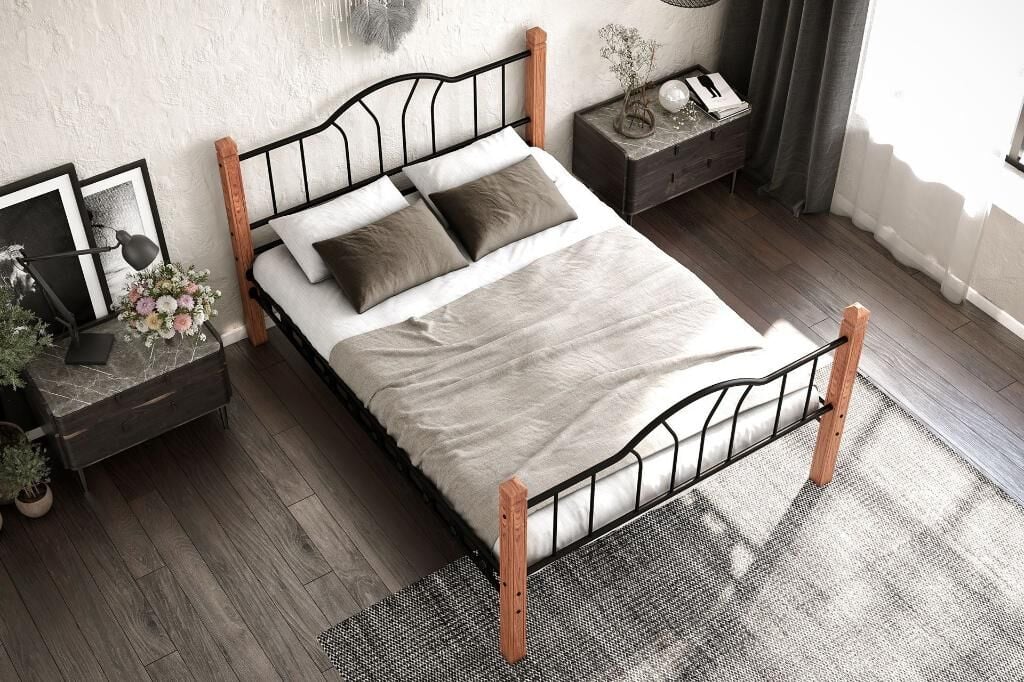 Pasifik Metal Bedstead 120x200 ARM074