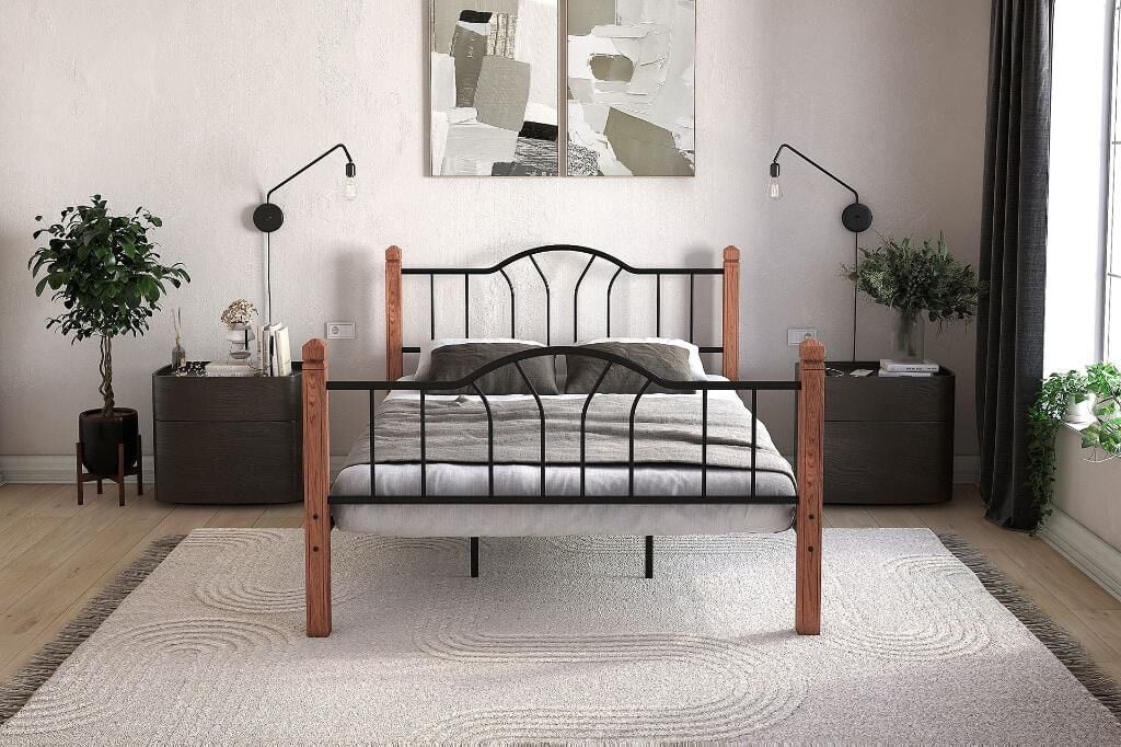 Pasifik Metal Bedstead 100x200 ARM074