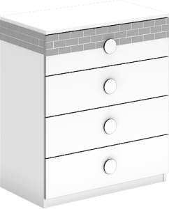 Picasso 2 Kapılı Çocuk Odası Takımı WD3324