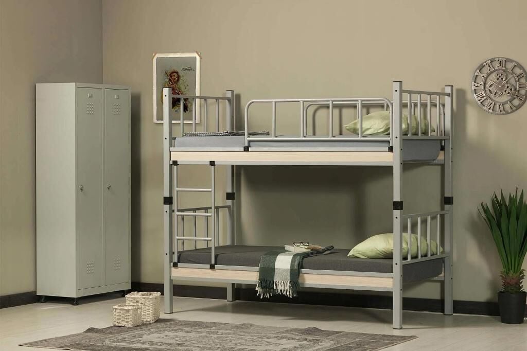 Yurt Metal Ranza 90x190 ARM033 Gri