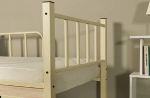 Yurt Metal Ranza 90x190 ARM033 Krem