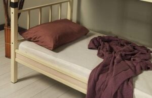 Yurt Metal Ranza 90x190 ARM033 Krem