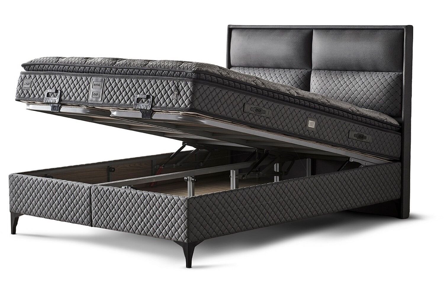 Royal 160x200 Çift Kişilik Baza Başlık Seti