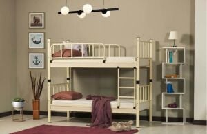 Yurt Metal Ranza 90x200 ARM034 Krem