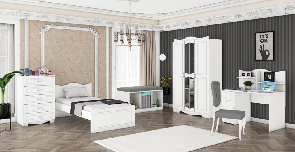 Rüyam 3 Kapılı Genç Odası Takımı WD26133