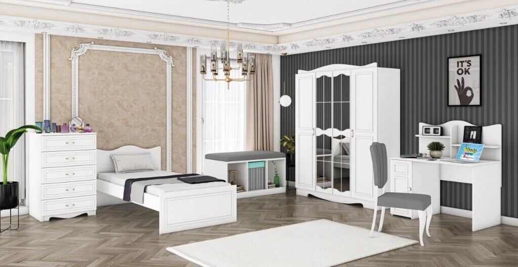 Rüyam 4 Kapılı Genç Odası Takımı WD26131