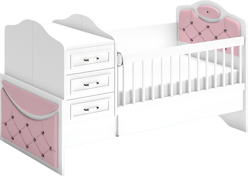 Ruyam Cot Bed Baby Room Set WD26122