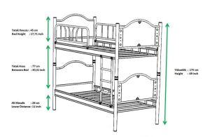 Baby İnci Ranza 90x200 ARM024 Mavi