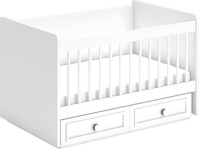 Ruyam Rocking Cot Bed Baby Room Set 2 WD26127