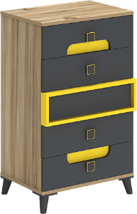 Simirna 2 Kapılı Genç Odası Takımı WD10131