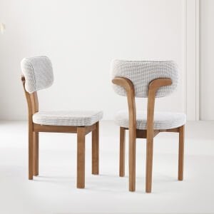 Avangart Ceviz Masa & Baston Sandalye Takımı HDR1220