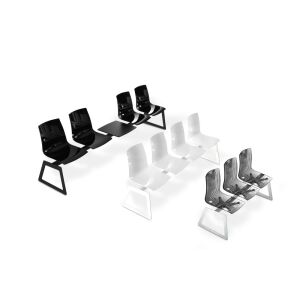 X-treme Pro 2’li Siyah-Beyaz Bekleme Koltuğu PPT1006