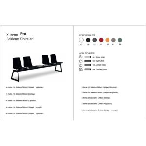 X-treme Pro 2’li Siyah-Beyaz Bekleme Koltuğu PPT1006