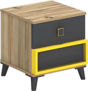 Simirna 3 Kapılı Genç Odası Takımı WD10133