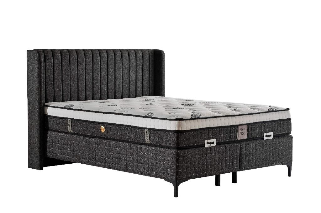MD Alize 140x190 Çift Kişilik Yatak, Baza, Başlık Seti GM190
