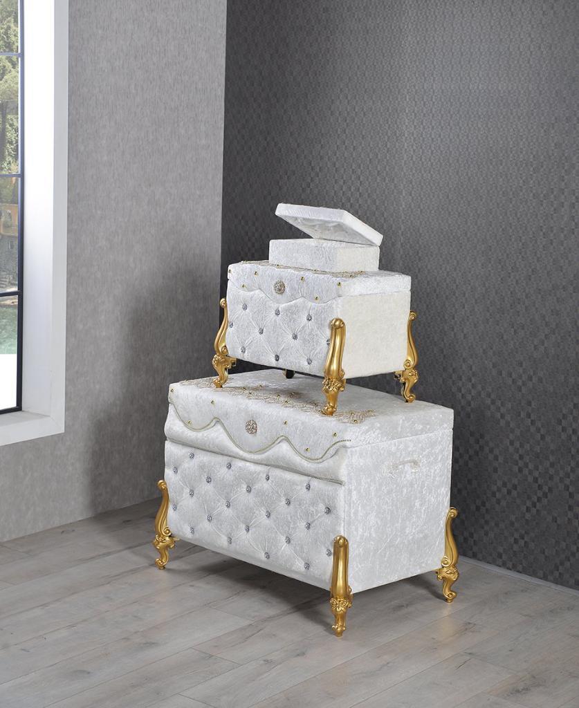 MD Coral Cream 3-Piece Hope Chest Set U832