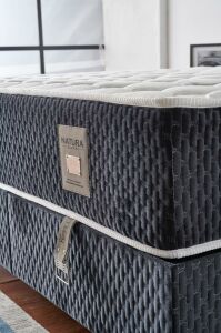 Natura 140x190 Çift Kişilik Yatak, Baza, Başlık Seti MBL1007
