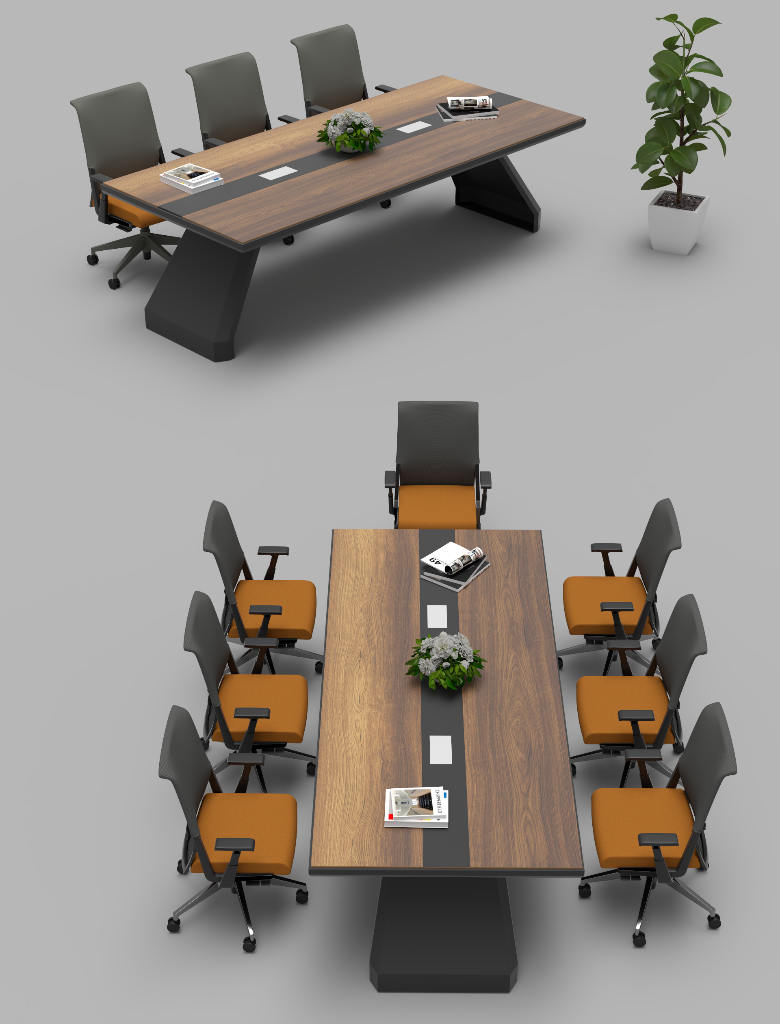 MS-01 220x90cm Ofis Toplantı Masası CLN1053