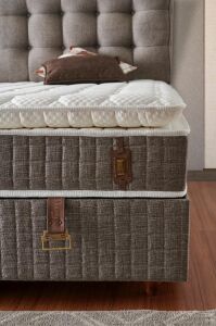 Still 140x200 Çift Kişilik Yatak, Baza, Başlık Seti MBL1009