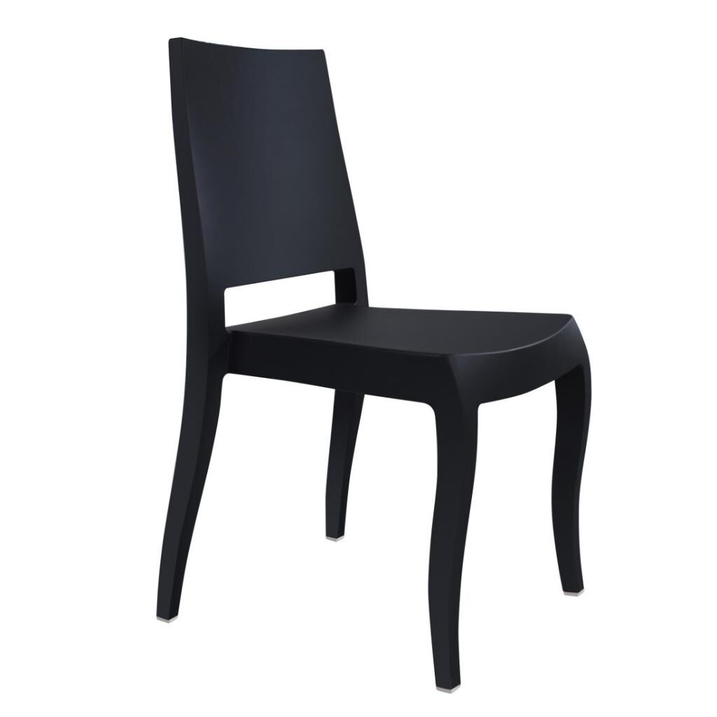 Class-X Mat Siyah Mutfak Sandalyesi PPT1008