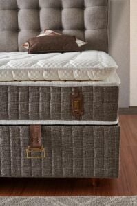 Still 150x200 Çift Kişilik Yatak, Baza, Başlık Seti MBL1009