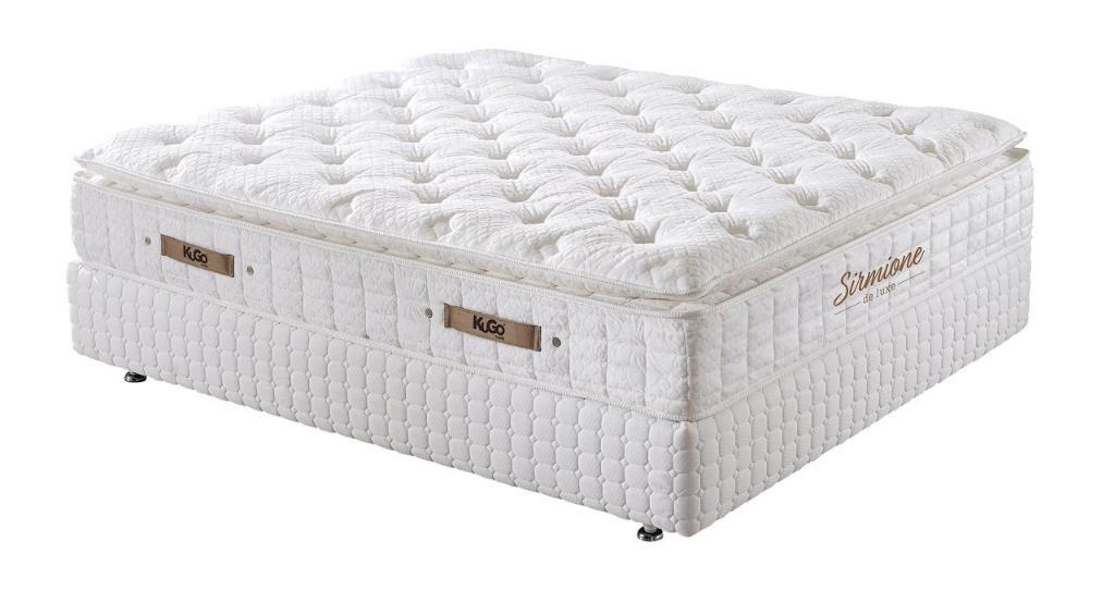 MD Marbella 200x200 Mattress, Divan base, Headboard Set KG1069