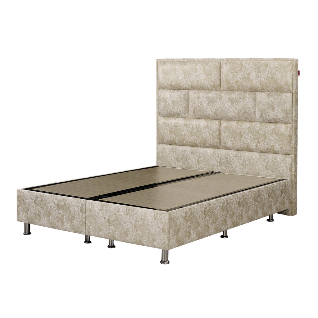 MD Marbella 200x200 Mattress, Divan base, Headboard Set KG1069