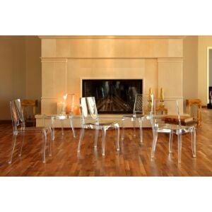 Class-X Şeffaf Transparan Mutfak Sandalyesi PPT1010