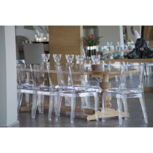 Class-X Şeffaf Transparan Mutfak Sandalyesi PPT1010