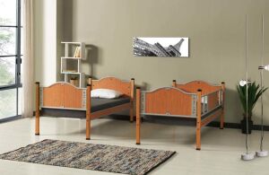 İnci Ranza 90x190 ARM005 Gri + Ceviz