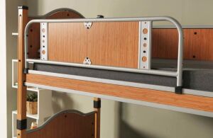 İnci Ranza 90x190 ARM005 Gri + Ceviz