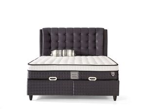 MD Prime 200x200 Çift Kişilik Yatak, Baza, Başlık Seti GM165