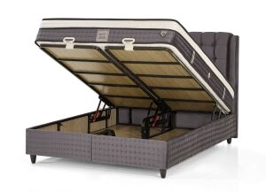 MD Prime 200x200 Çift Kişilik Yatak, Baza, Başlık Seti GM165