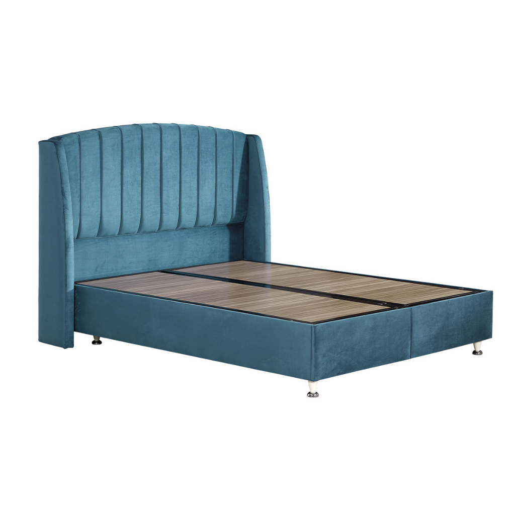 MD Vigo 140x190 Mattress, Divan base, Headboard Set KG1070